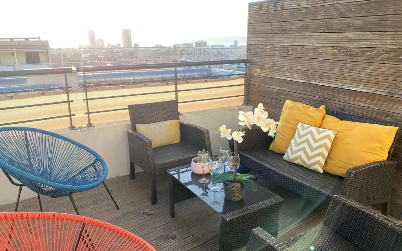 Apartment Appartement Rooftop Vue Mer By Weekome Marseille